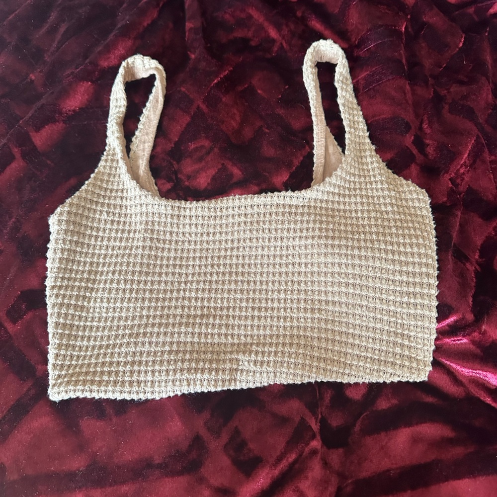 Windsor crop sweater top  size small